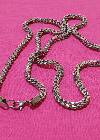 Minimalist  Zincir Kolye ÇELİKTİR - Görsel 4