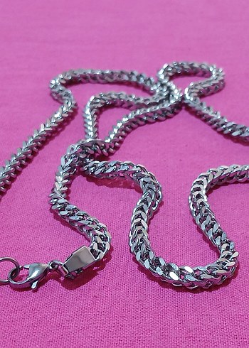 Minimalist  Zincir Kolye ÇELİKTİR - Görsel 3