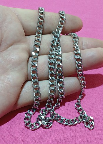 Renkli Rock Punk  Zincir Kolye ÇELİKTİR - Görsel 7