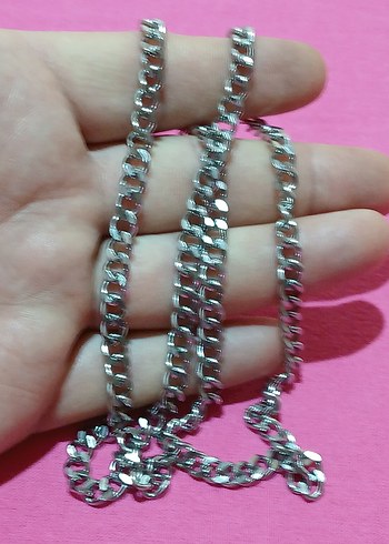 Renkli Rock Punk  Zincir Kolye ÇELİKTİR - Görsel 6