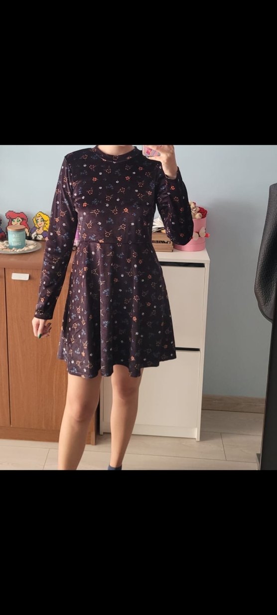 Vintage Bohem Elbise - Görsel 3