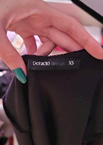 Günlük Kadife Doku Elbise - Görsel 5