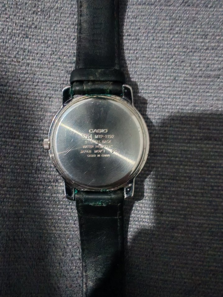 Casio Mtp-1192e Siyah Klasik Erkek Kol Saati - Görsel 5