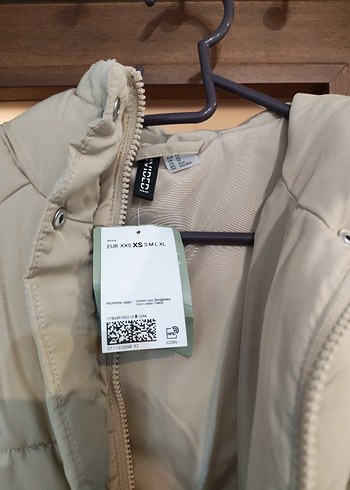 Hm Bej Kadın Şişme Kışlık Mont - Görsel 4