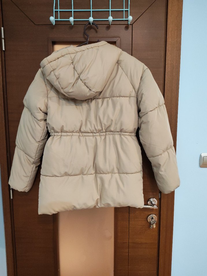 Hm Bej Kadın Şişme Kışlık Mont - Görsel 3