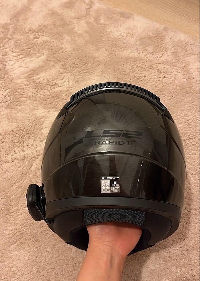 Cardo spirit intercom ve ls2 jeans kask - Görsel 2