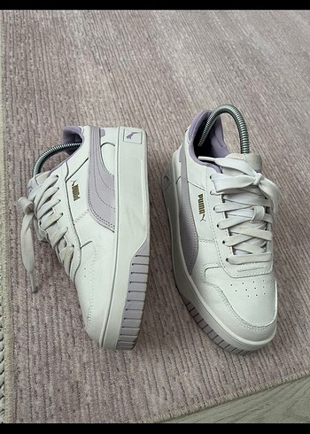 Puma Carina Street Beyaz-Mor - Görsel 3