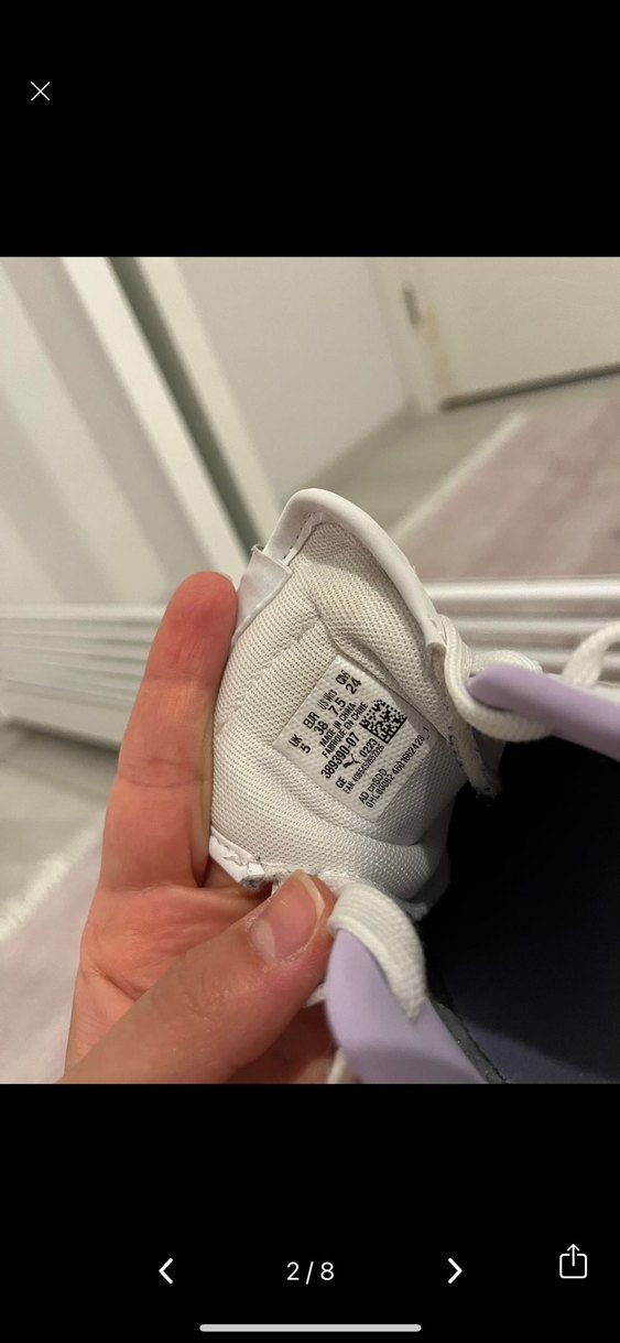 Puma Carina Street Beyaz-Mor - Görsel 2