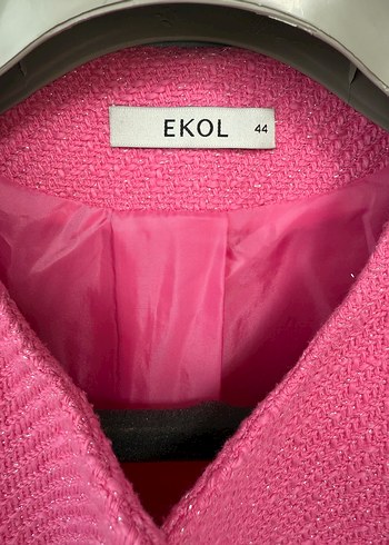 44 Beden pembe Renk Ekol Blazer Ceket