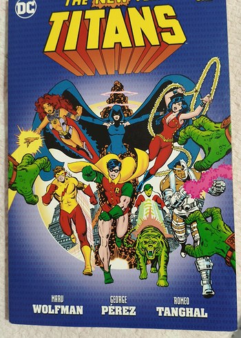 The New Titans Çizgi Roman İngilizce Orijinal