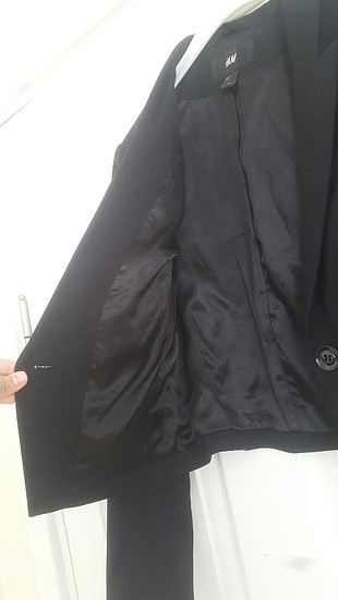 s Beden siyah Renk H&M kısa ceket 