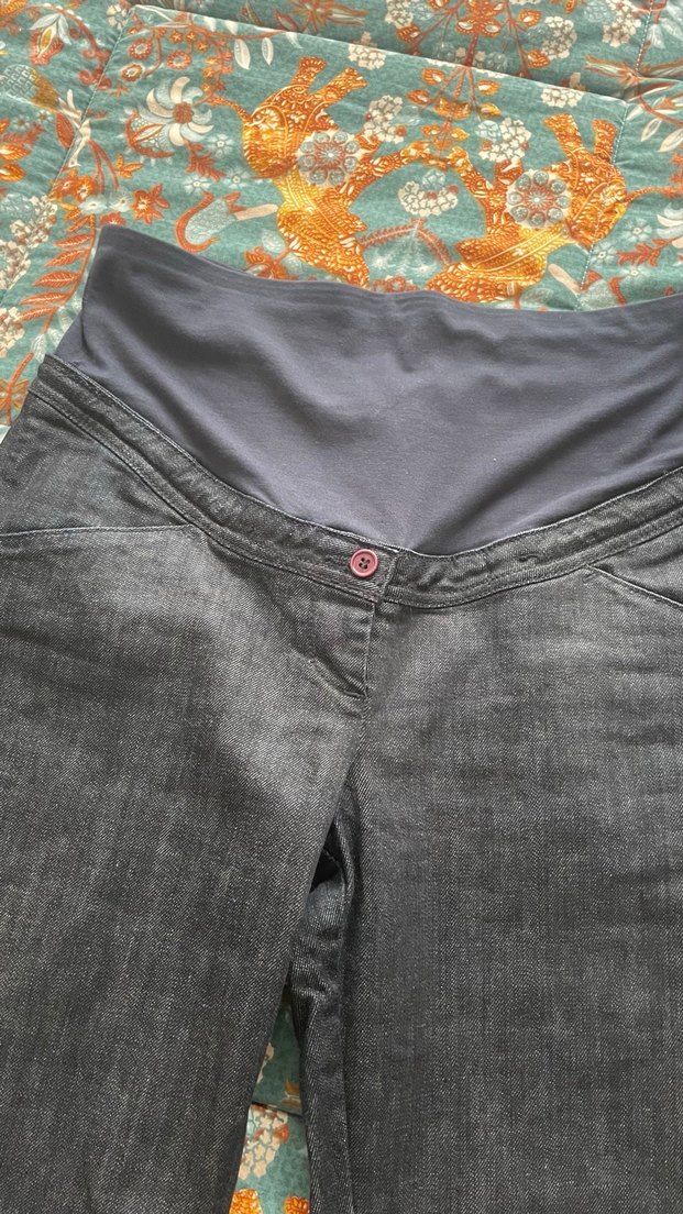 Benetton hamile kot pantolon - Görsel 4