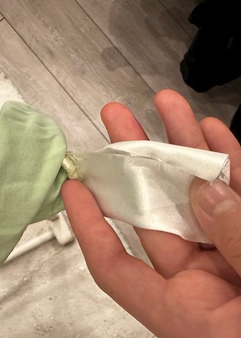 Yeşil Keten Erkek Tişört - Görsel 6