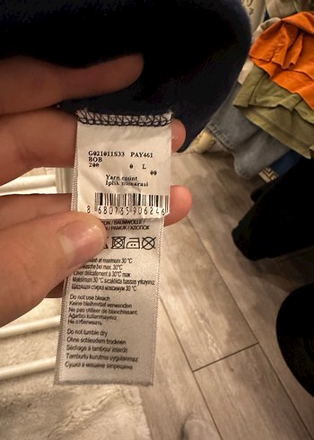 Siyah Kırmızı Çizgili Erkek Polo Tişört - Görsel 4