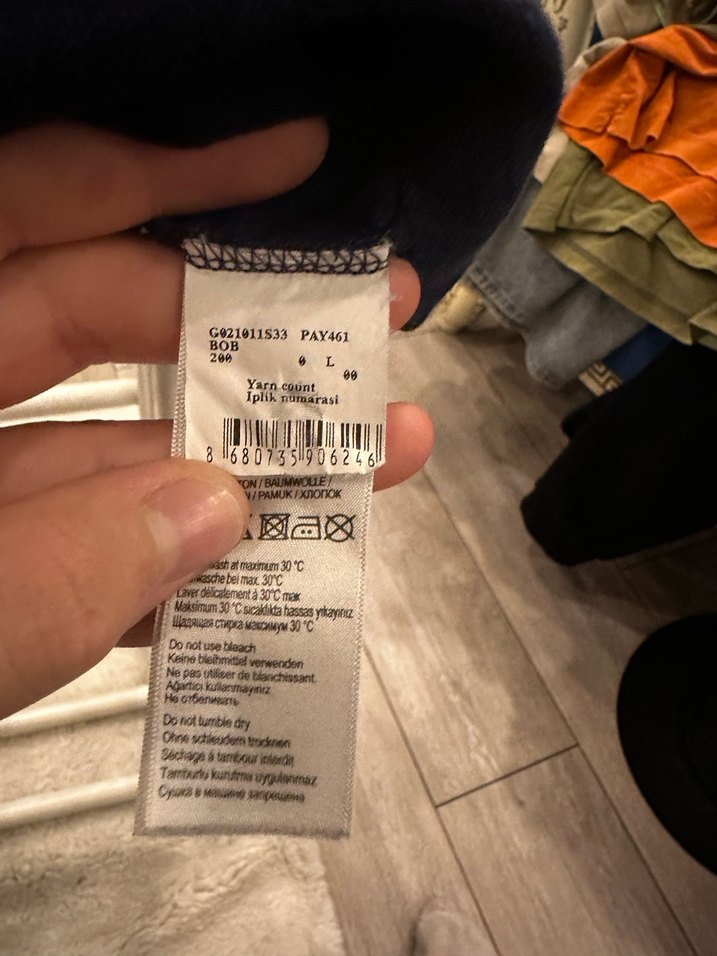 Siyah Kırmızı Çizgili Erkek Polo Tişört - Görsel 4