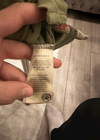 Burbary orjinal Erkek Haki Polo Tişört Kısa Kollu - Görsel 7