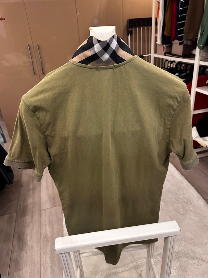 Burbary orjinal Erkek Haki Polo Tişört Kısa Kollu - Görsel 5