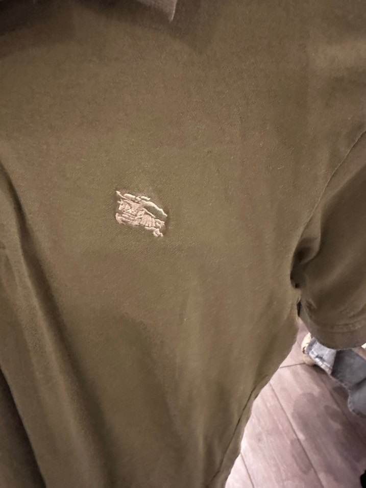 Burbary orjinal Erkek Haki Polo Tişört Kısa Kollu - Görsel 3
