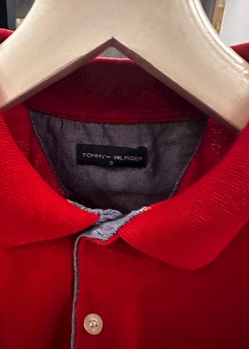 Kırmızı Kısa Kollu Polo Yaka Tişört - Görsel 2