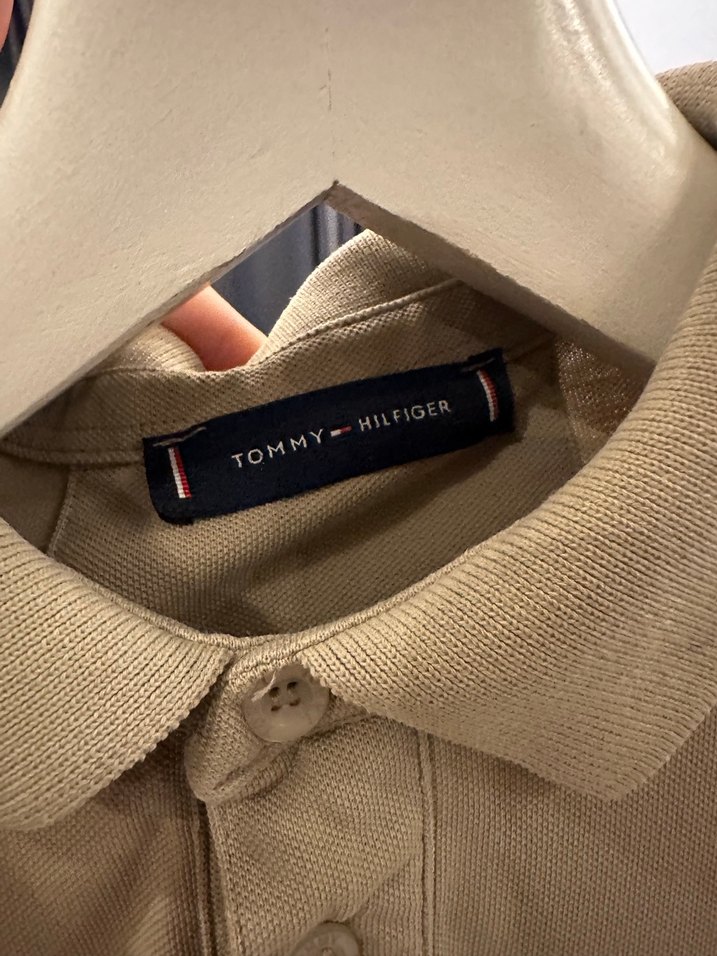 Erkek Bej Polo Tişört Kısa Kollu - Görsel 4