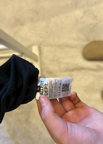 Siyah gallery dept. Tişört owersize - Görsel 4