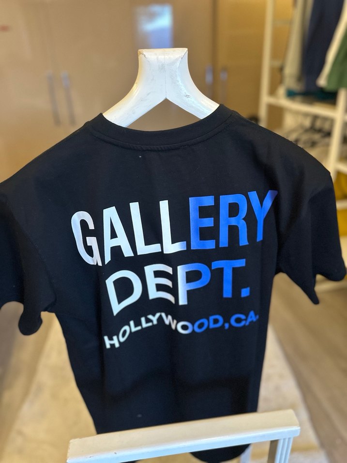 Siyah gallery dept. Tişört owersize - Görsel 3