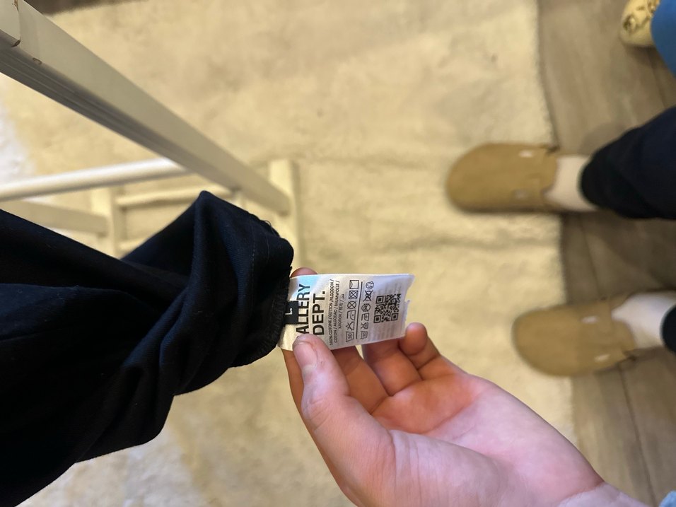 Siyah gallery dept. Tişört owersize - Görsel 4