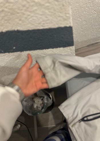 Gri Erkek Fermuarlı içi pamuklu mont - Görsel 8