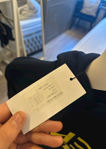 Sarı Baskılı gallery dept. Swetşört - Görsel 4