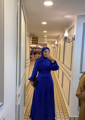 Henna Gelinlik Mavi Abiye Elbise