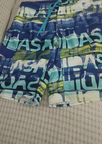 Renkli Baskılı Erkek Mini Şort - Görsel 2