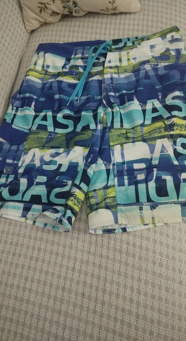 Renkli Baskılı Erkek Mini Şort - Görsel 2