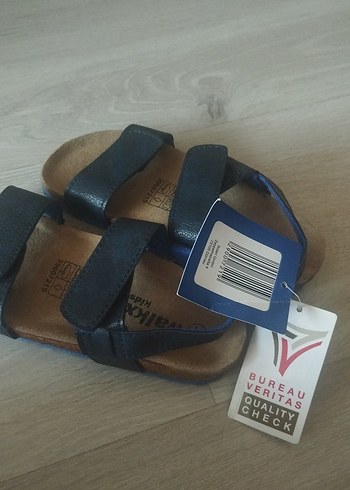 Mavi Erkek Çocuk Tokalı Terlik - Görsel 3