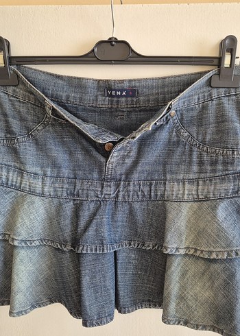 Vena Kadın Mini Denim Etek