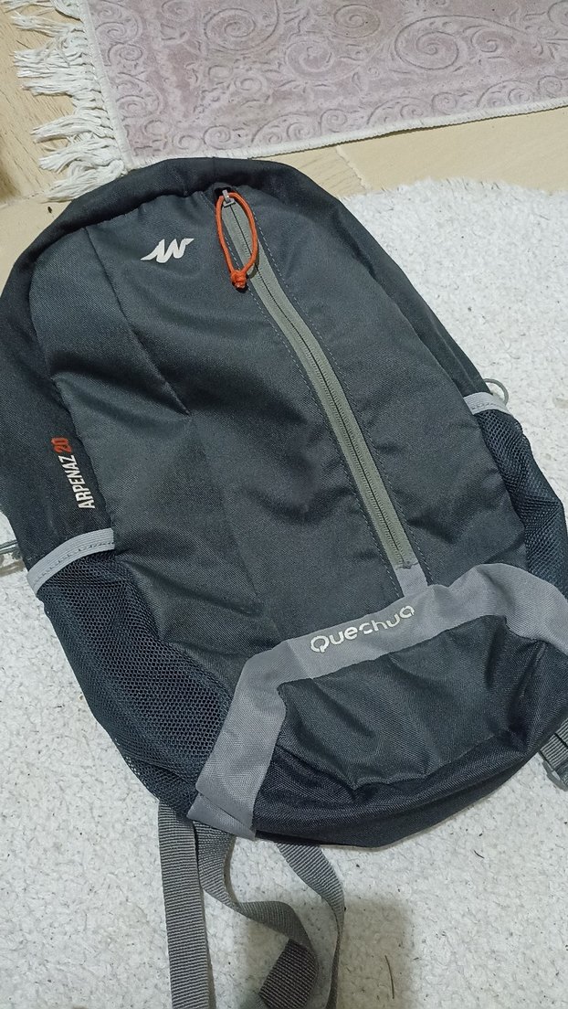 Gri Quechua Sırt Çantası - Görsel 5