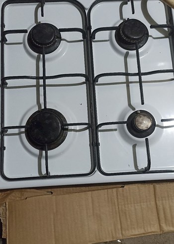 Beyaz 4 Gözlü Ocak Üstü Seti - Görsel 3