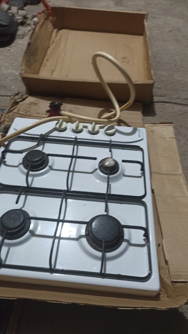 Beyaz 4 Gözlü Ocak Üstü Seti - Görsel 4