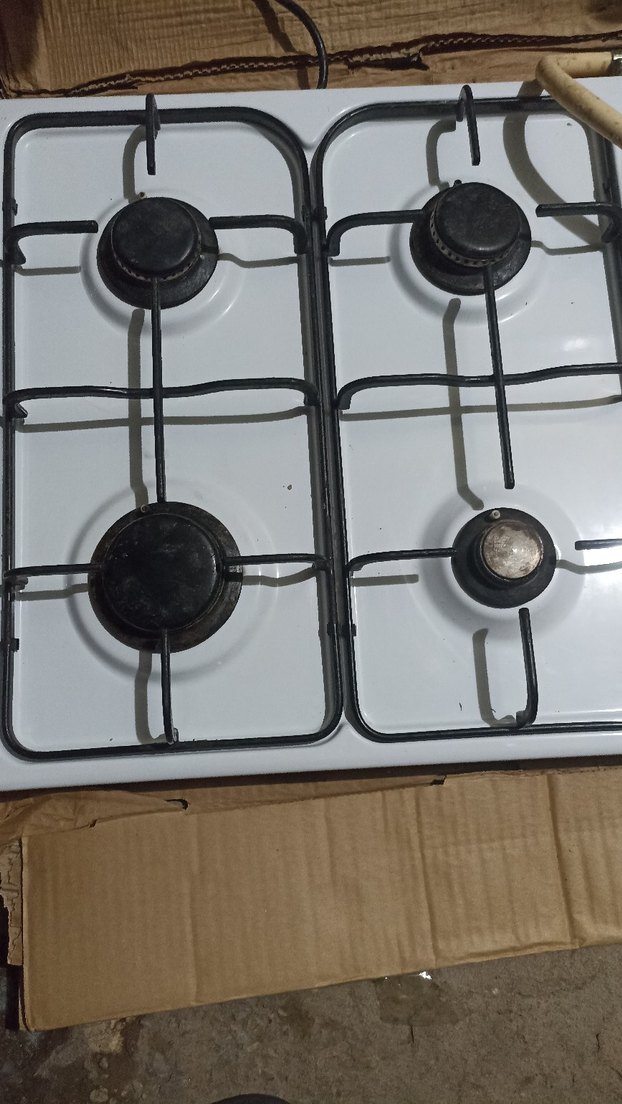 Beyaz 4 Gözlü Ocak Üstü Seti - Görsel 3