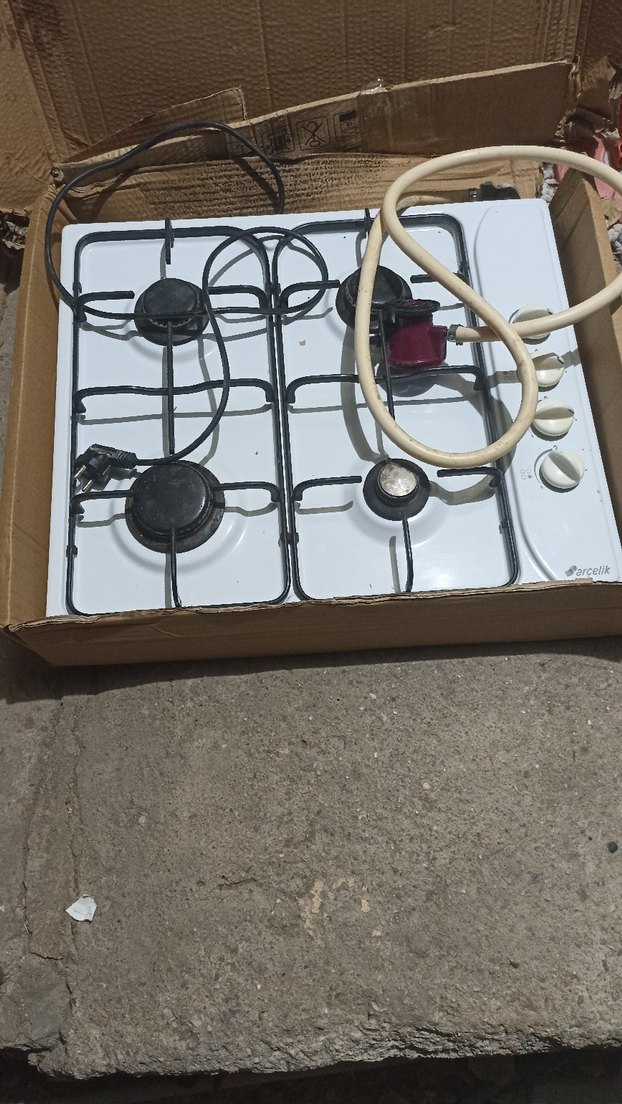 Beyaz 4 Gözlü Ocak Üstü Seti - Görsel 5