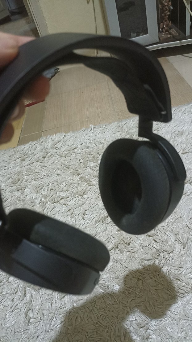 Siyah Gri Oyuncu Kulaklığı Mikrofonlu steelseries - Görsel 4