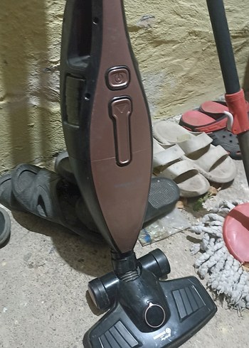 Kahverengi Dikey Elektrikli Süpürge - Görsel 3