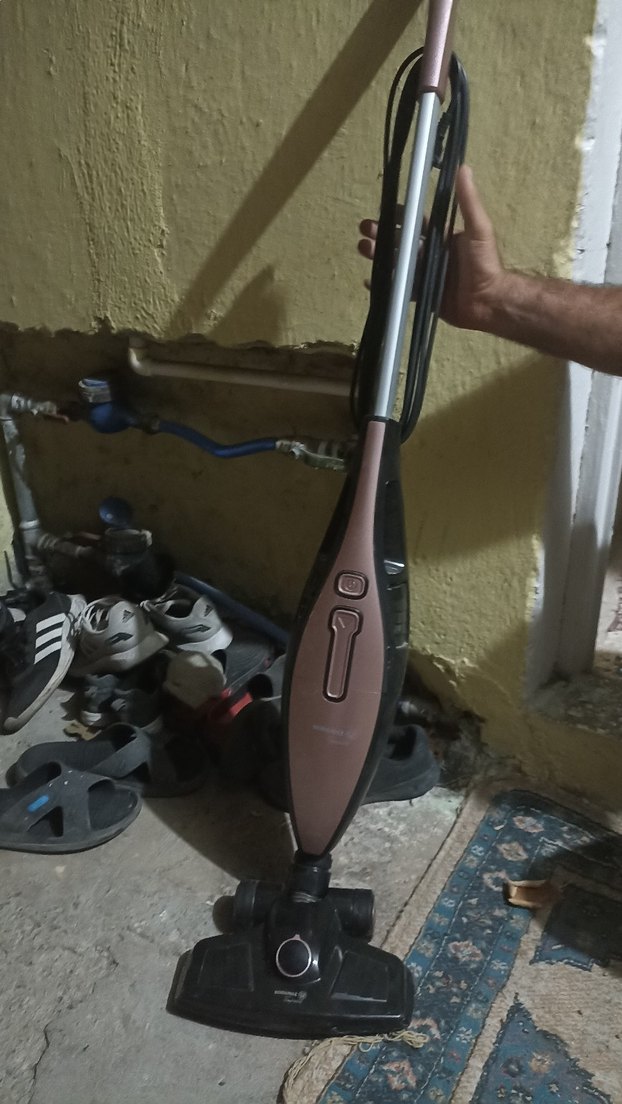 Kahverengi Dikey Elektrikli Süpürge - Görsel 5