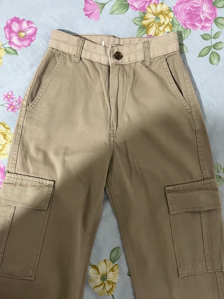 Kadın Kargo Pantolon Koton - Görsel 2