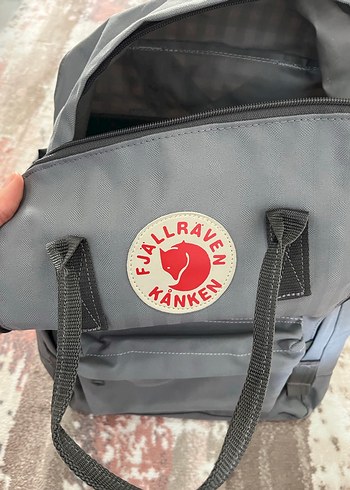 Gri Kanken Kadın Sırt Çantası - Görsel 5