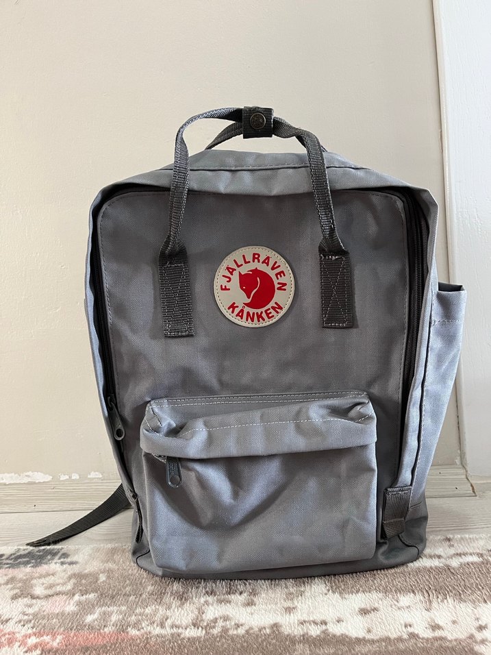 Gri Kanken Kadın Sırt Çantası - Görsel 2