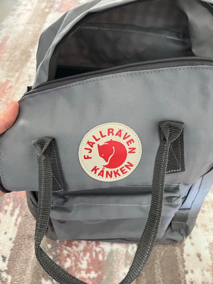 Gri Kanken Kadın Sırt Çantası - Görsel 5