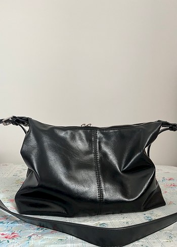 Stradivarius Deri Kadın Çanta - Görsel 2