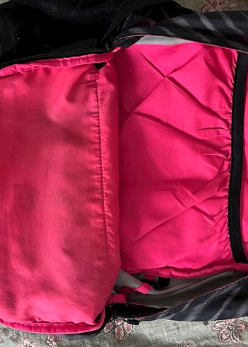 Kadın Siyah Pembe Nike Spor Sırt Çantası - Görsel 4