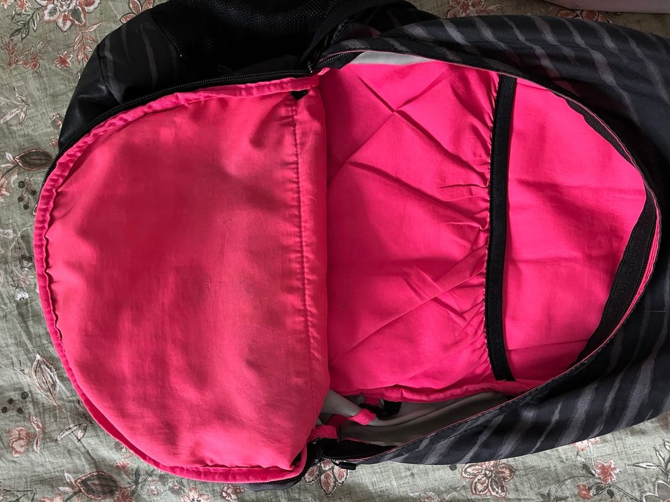 Kadın Siyah Pembe Nike Spor Sırt Çantası - Görsel 4