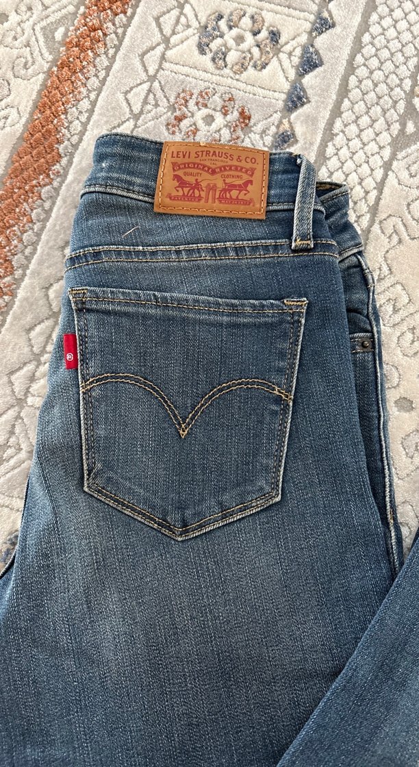 Levis Mavi Denim Jean — görsel 2/5